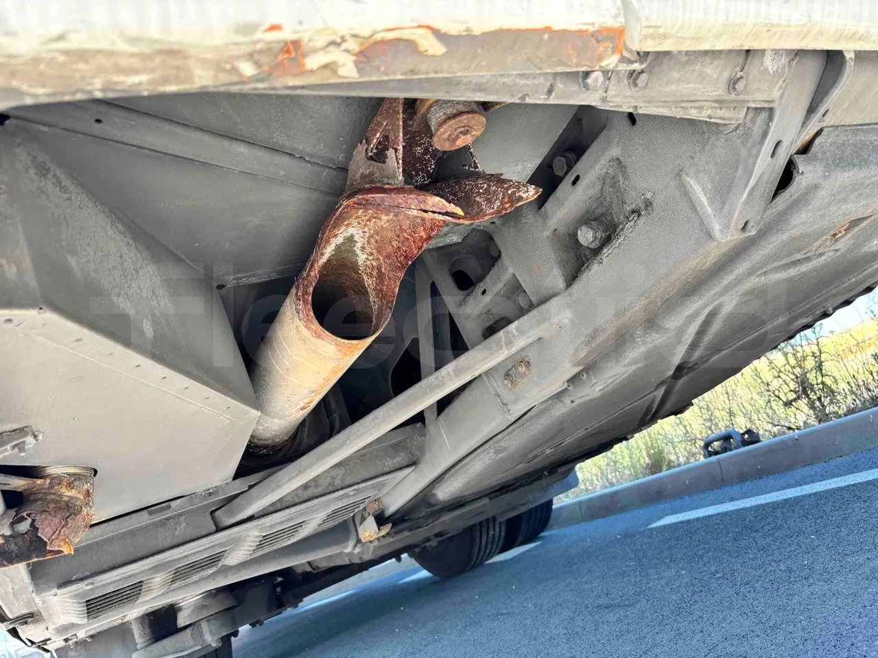 Setra S515 - exhaust photo