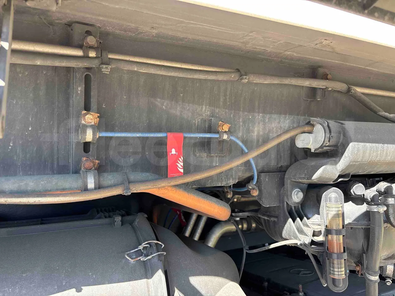 Setra S515 - fire extinguishing system