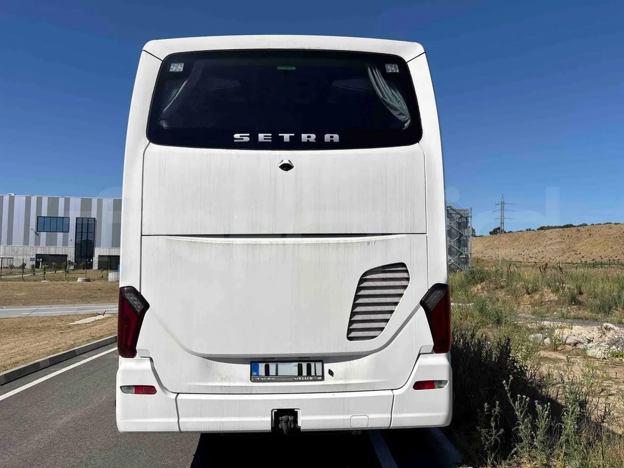 Setra S515 - rear hatch closed