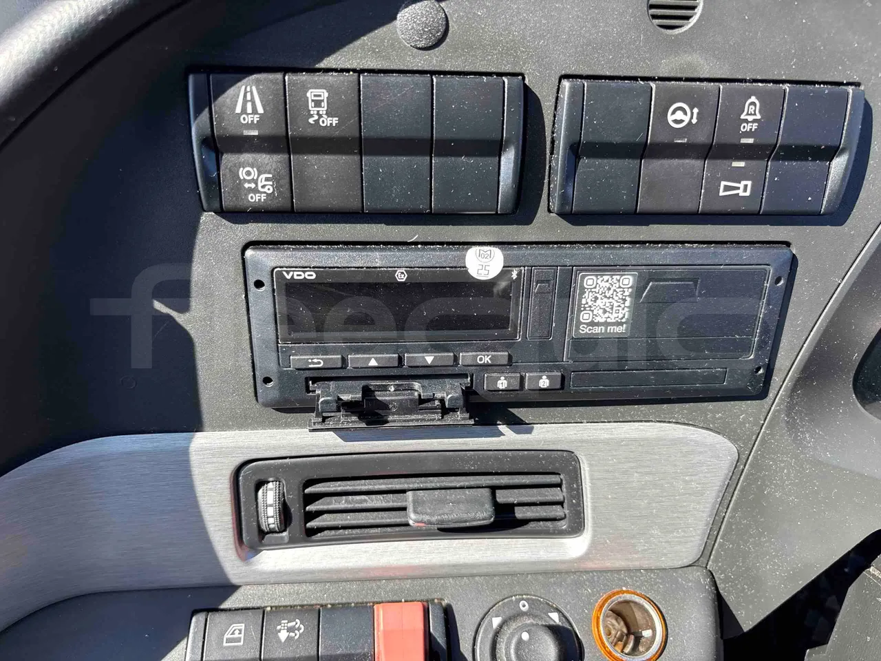 Setra S515 - Tachograph