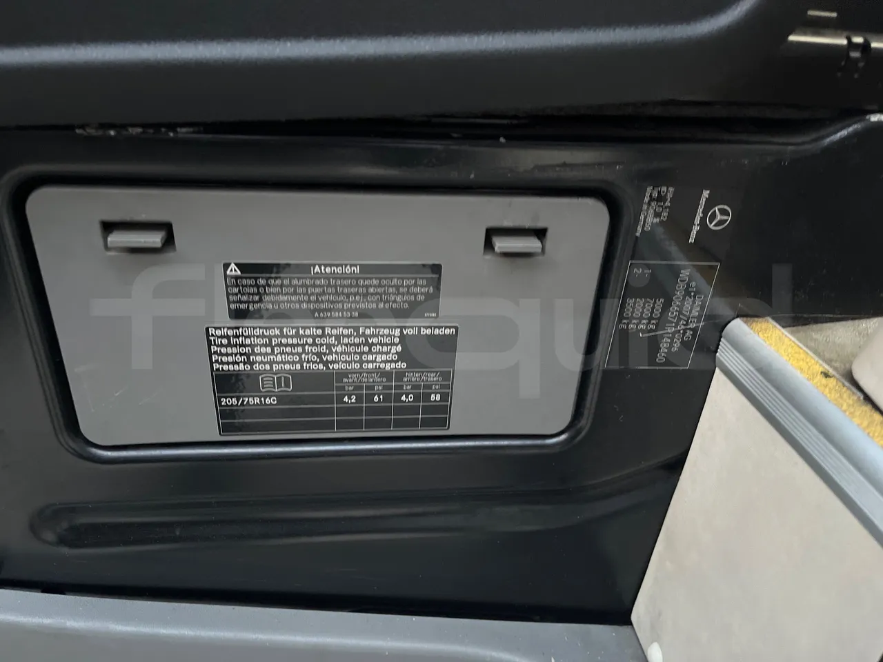 Mercedes-Benz Sprinter Noge - EUR6 - 140kW - 7.544m - vehicle plate photo