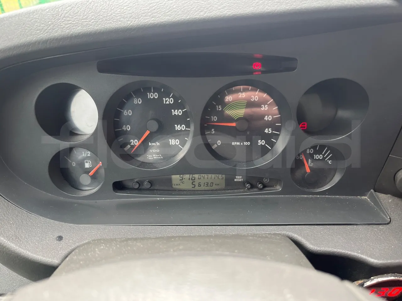 Iveco Daily A50C15 - Euro3 - 107kW - 6.900mt - dashboard lights on