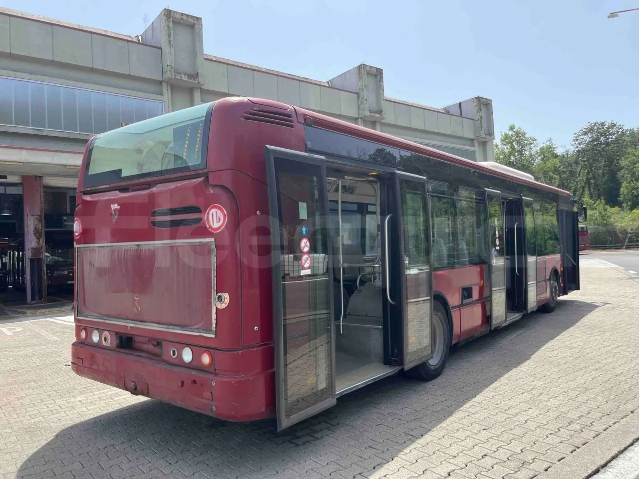 Iveco Citelis - 3/4 Rear Right Side Doors Open