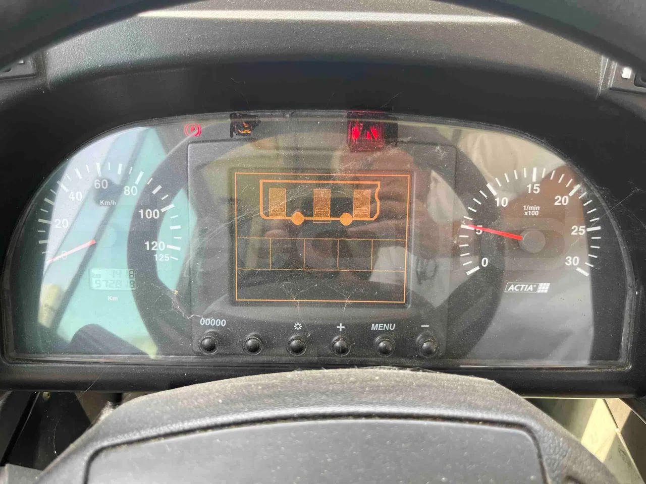 Iveco Citelis - Dashboard Engine On
