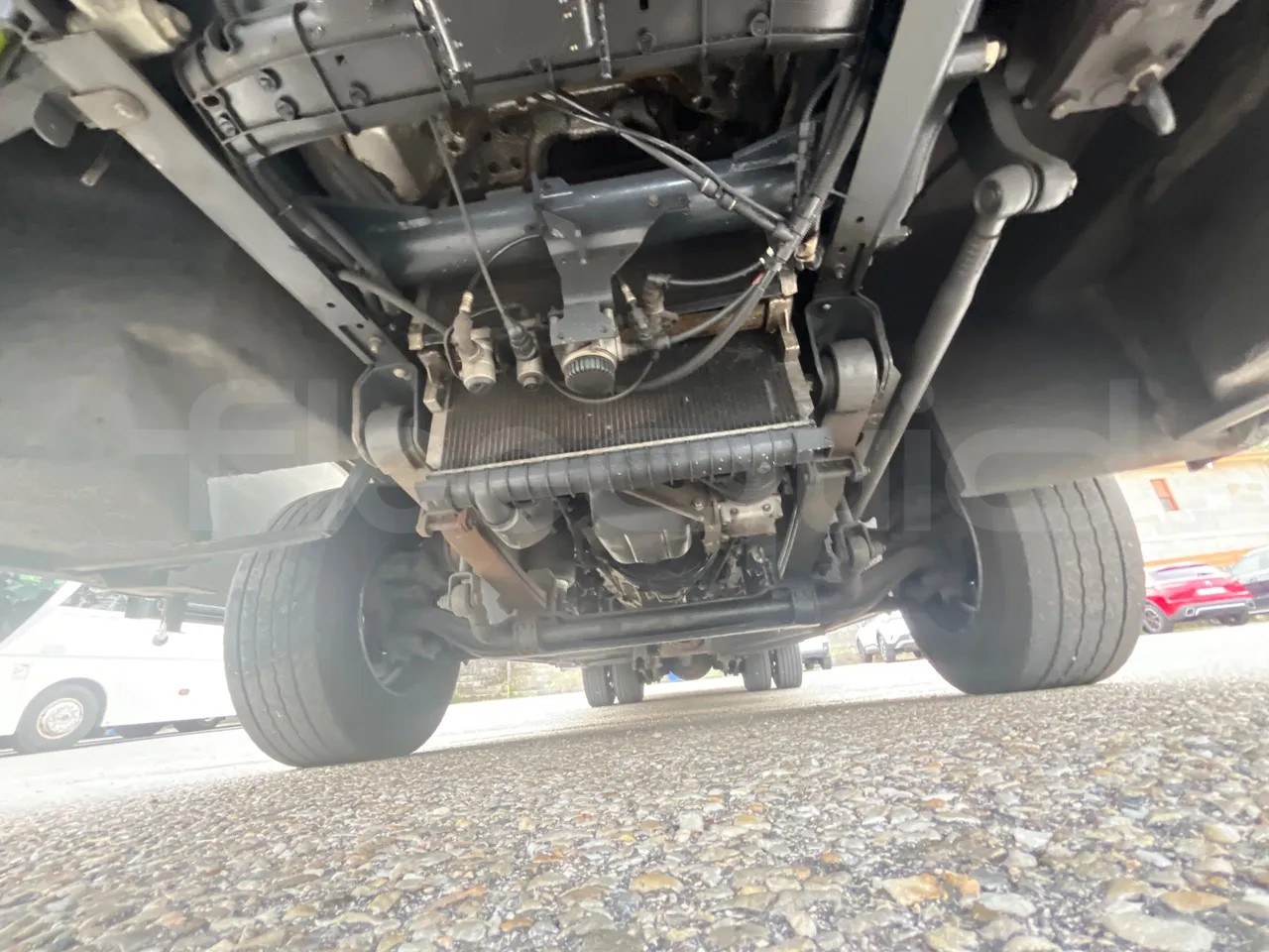 Iveco Indcar Next - EUR6 - 185kW - 9.390m - front undercarriage from front