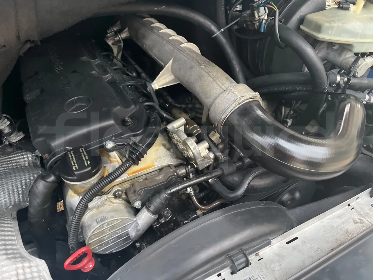 Mercedes-Benz Sprinter 416CD - EUR3 -115kW -6.945m - engine plate photo