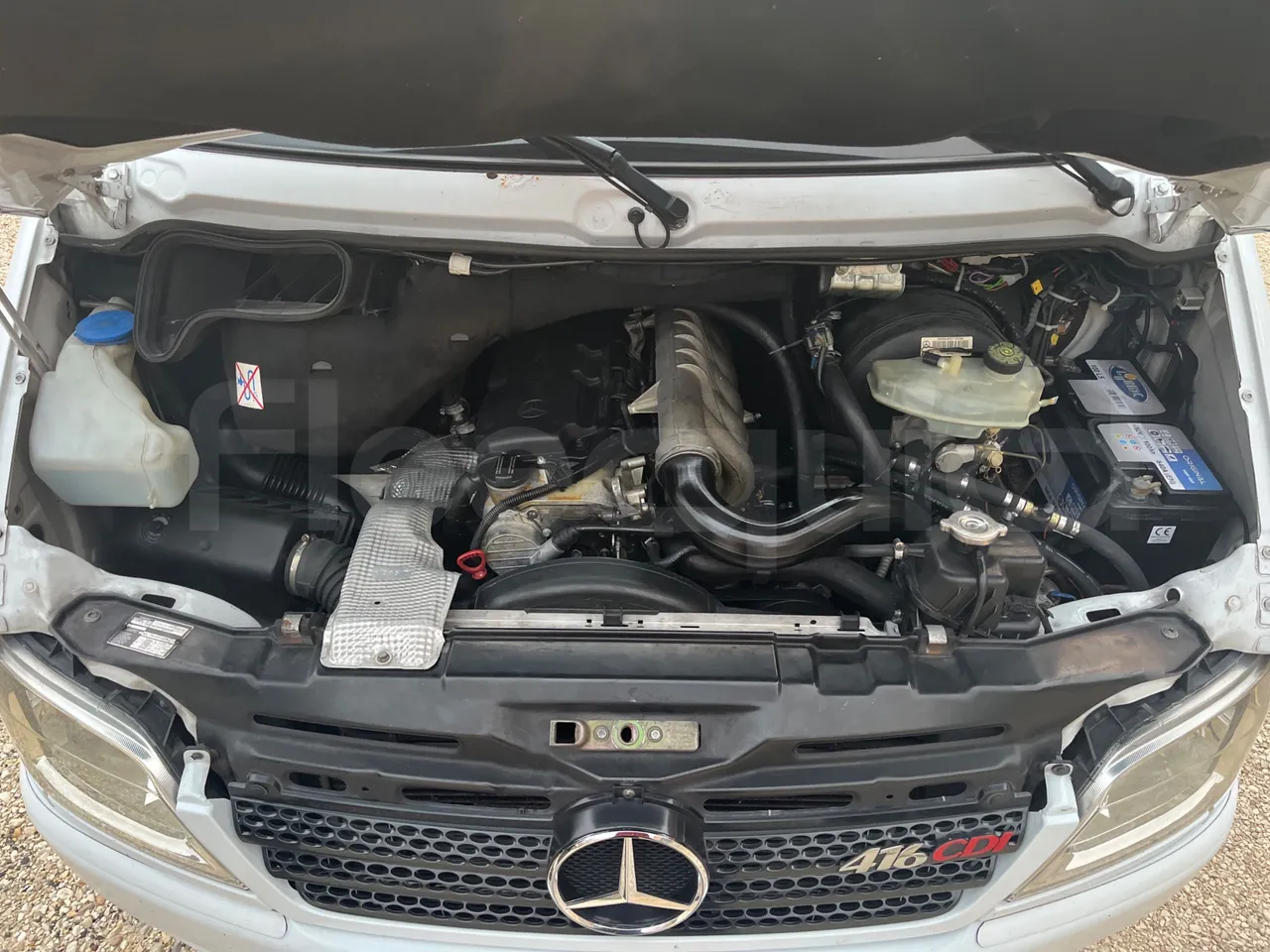 Mercedes-Benz Sprinter 416CD - EUR3 -115kW -6.945m - rear hatch open