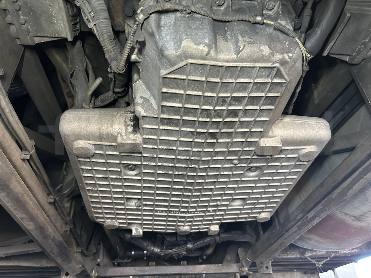 Setra S415 - Engine Without Protection