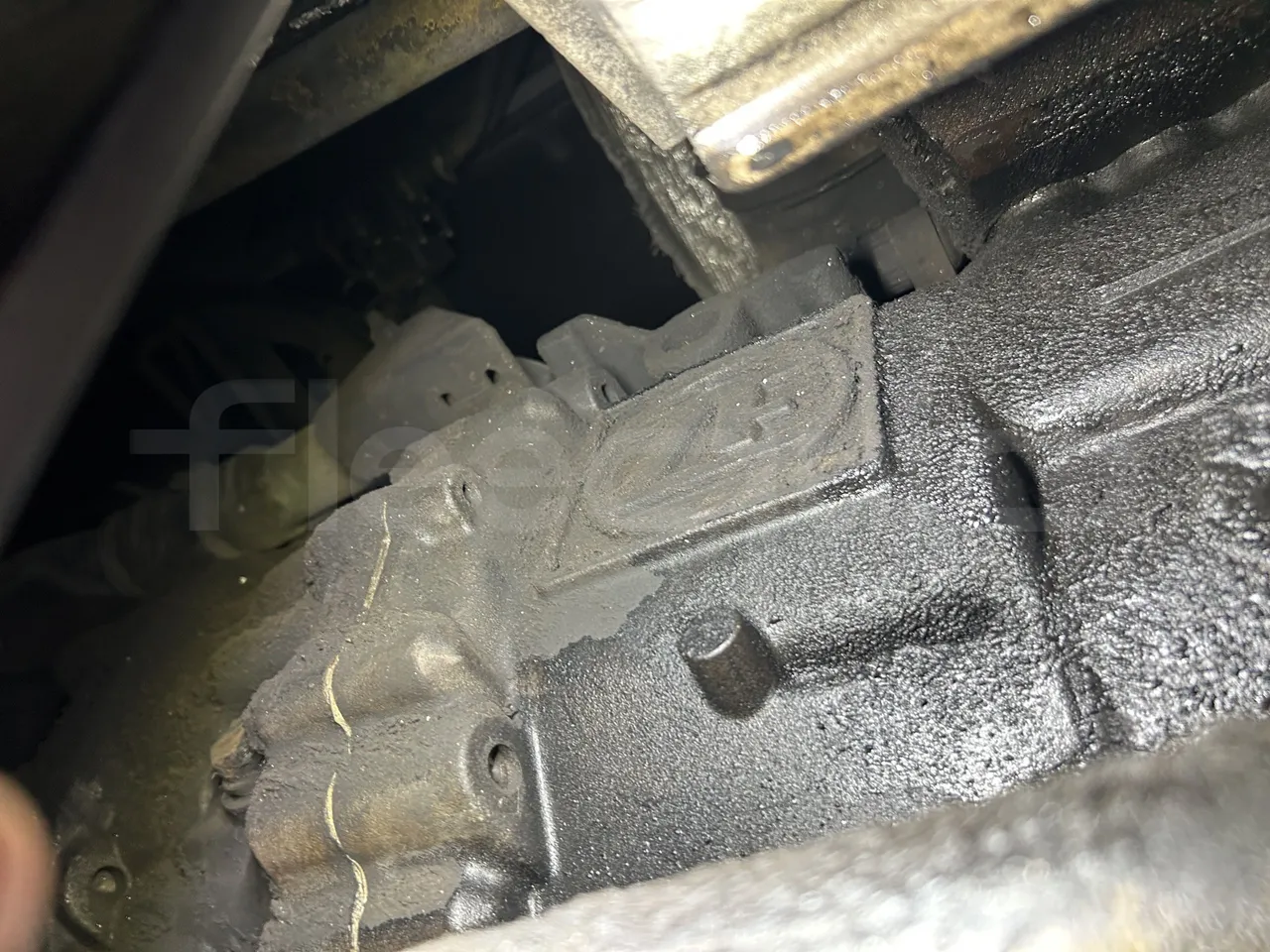 Setra S415 - Gearbox Plate