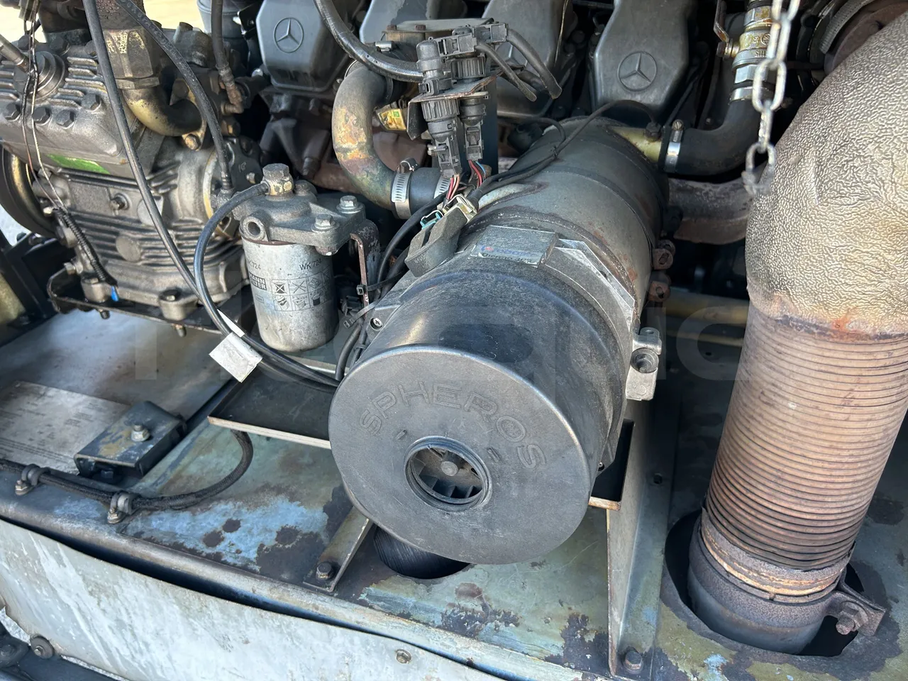 Setra S415 - Preheater
