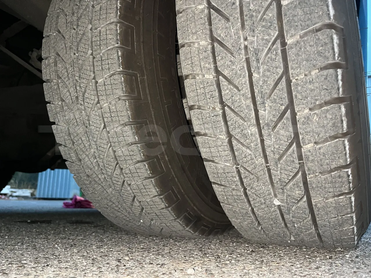 Iveco Daily - Second Axle Left Side: Tyre Tread