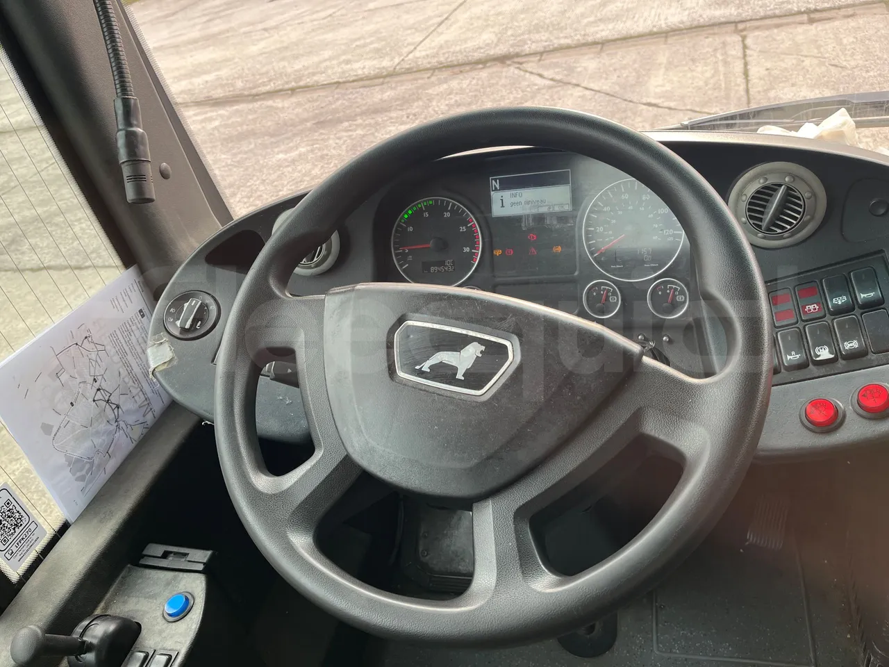 Man Lion's City A21 - EUR5 - 206kW - 11.980m - steering wheel photo