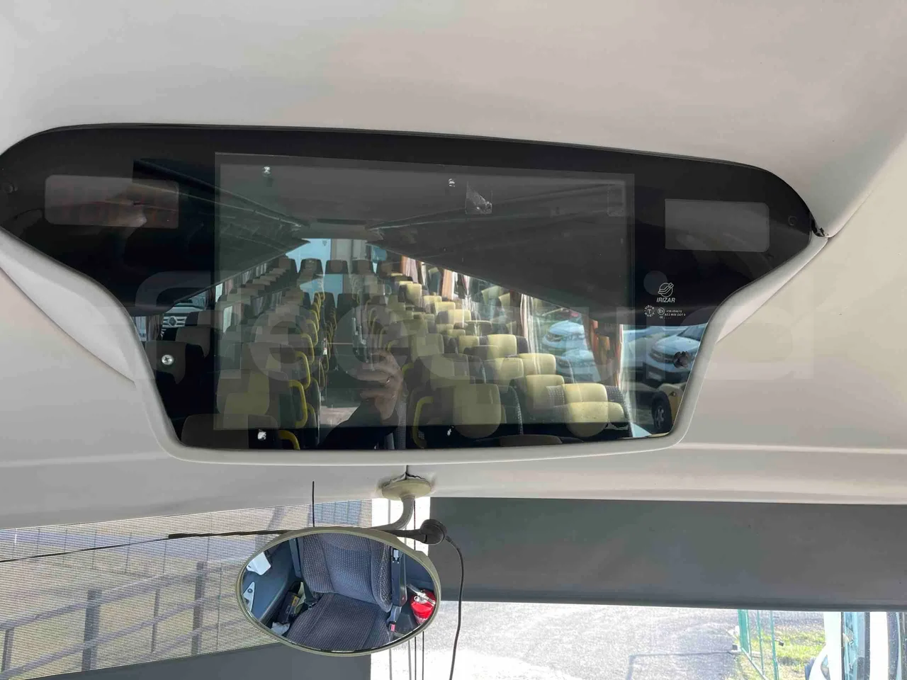 Irizar Scania I4 - Euro5 - 250 kW - 12.900mt - monitor detail photo