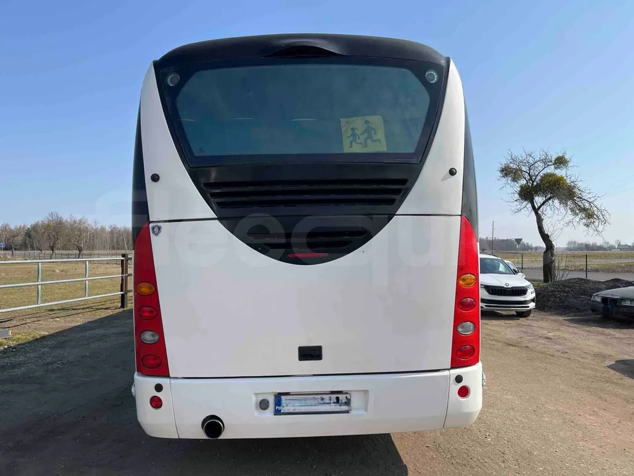 Irizar Scania I4 - Euro5 - 250 kW - 12.900mt - rear hatch closed