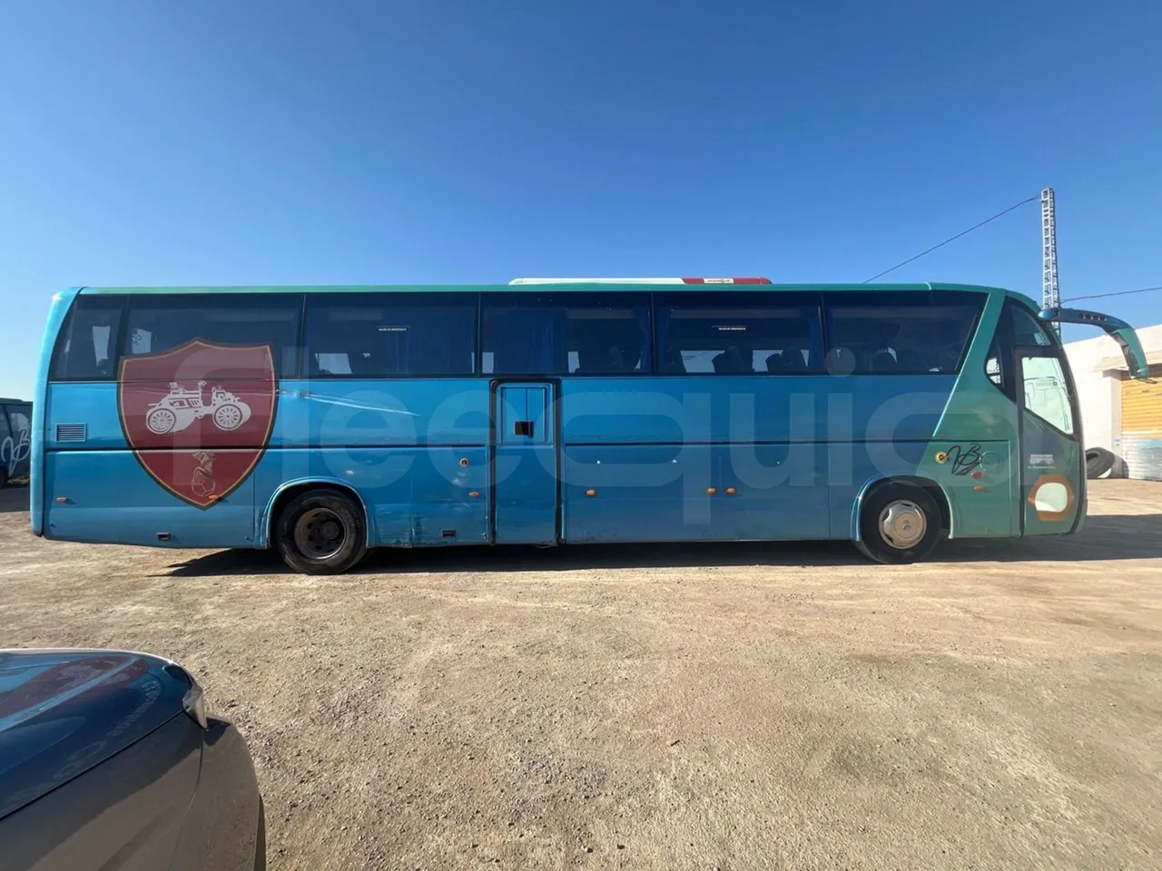 Iveco 389 - 3/4 Rear Right Side Doors Open