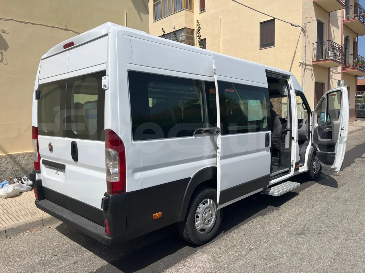 Fiat Ducato - 3/4 Rear Right Side Doors Open