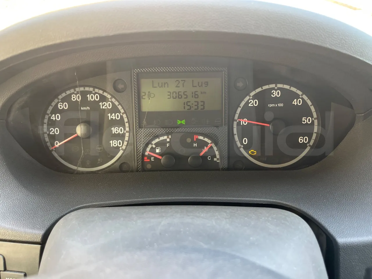 Fiat Ducato - Dashboard Engine On