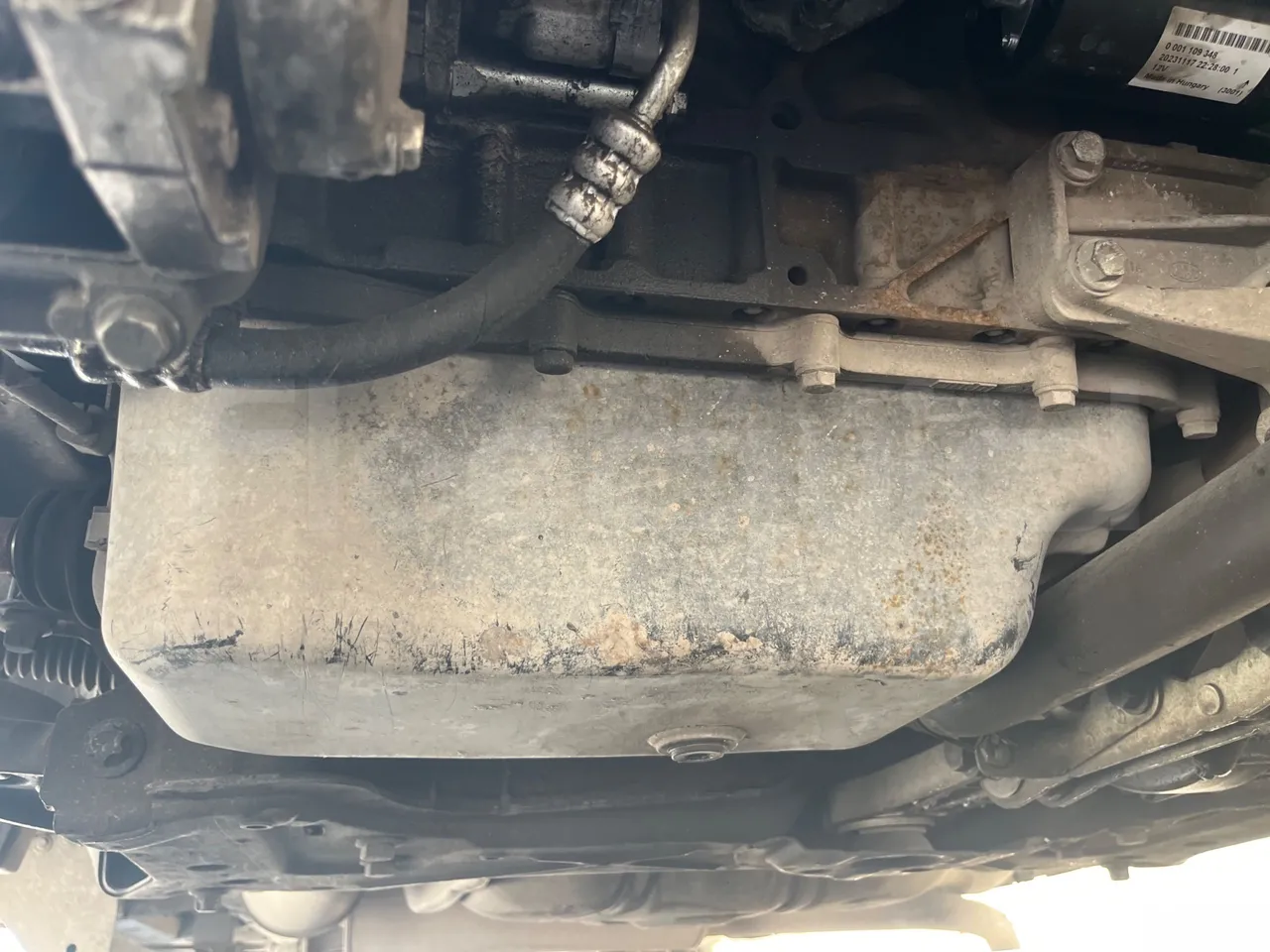 Fiat Ducato - Engine Without Protection