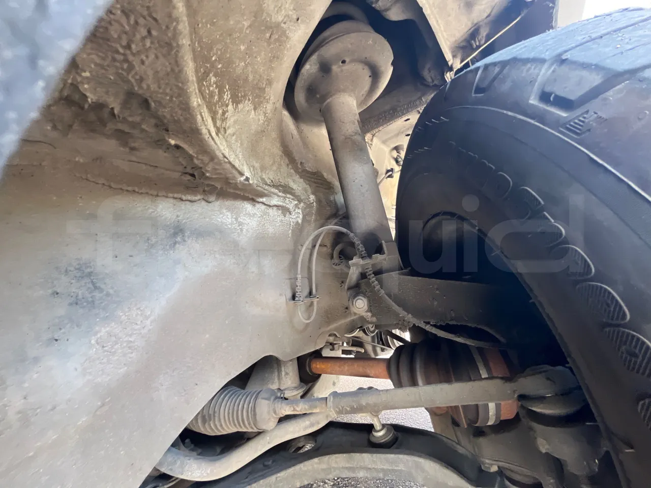 Fiat Ducato - First Axle Shock Absorbers Left Side