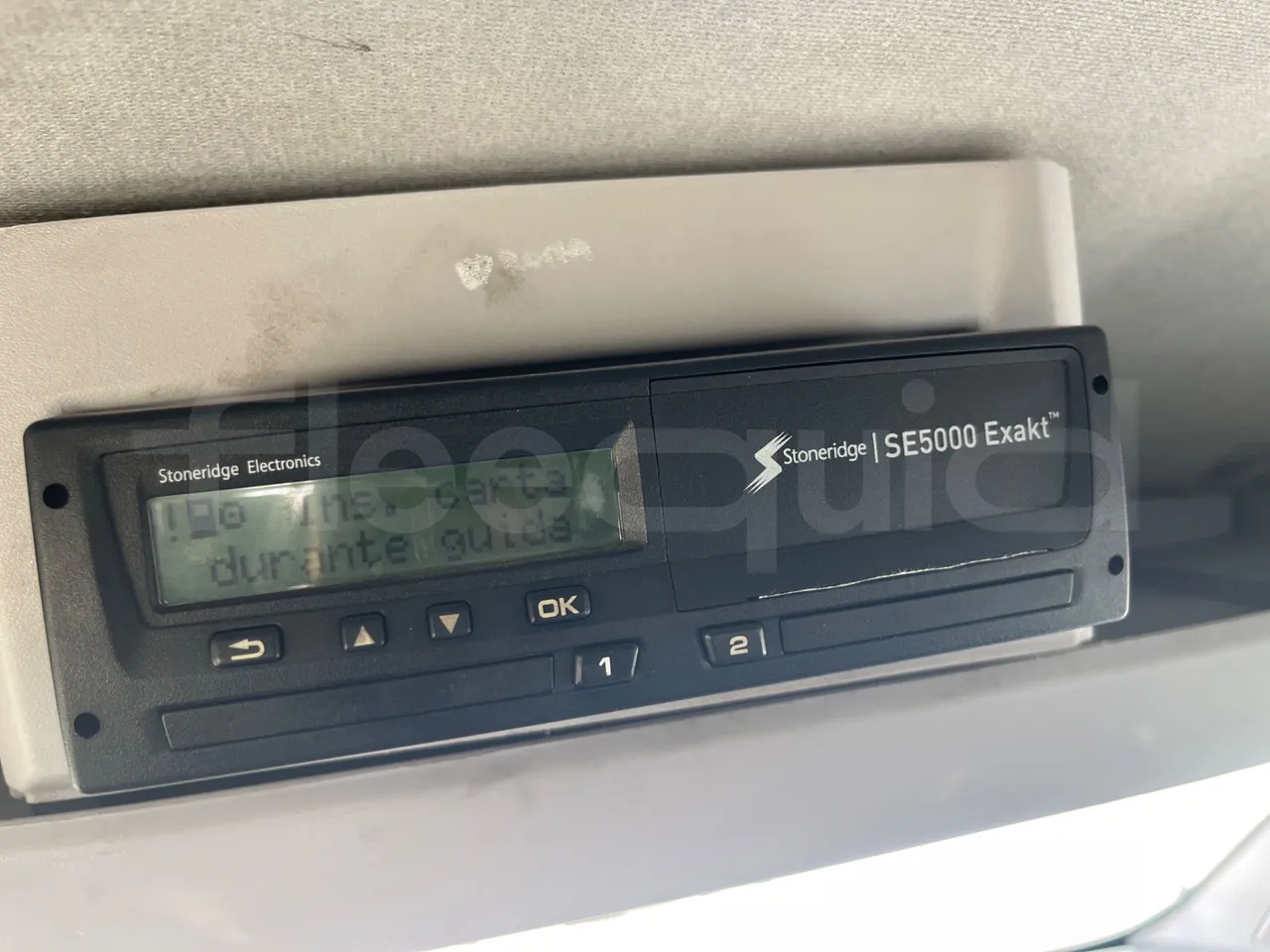 Fiat Ducato - Tachograph