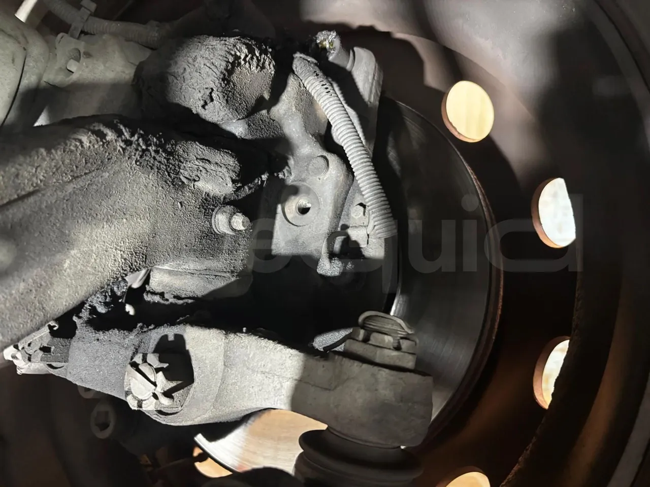 King Long XMQ6900 - axel 3 caliper brakes left