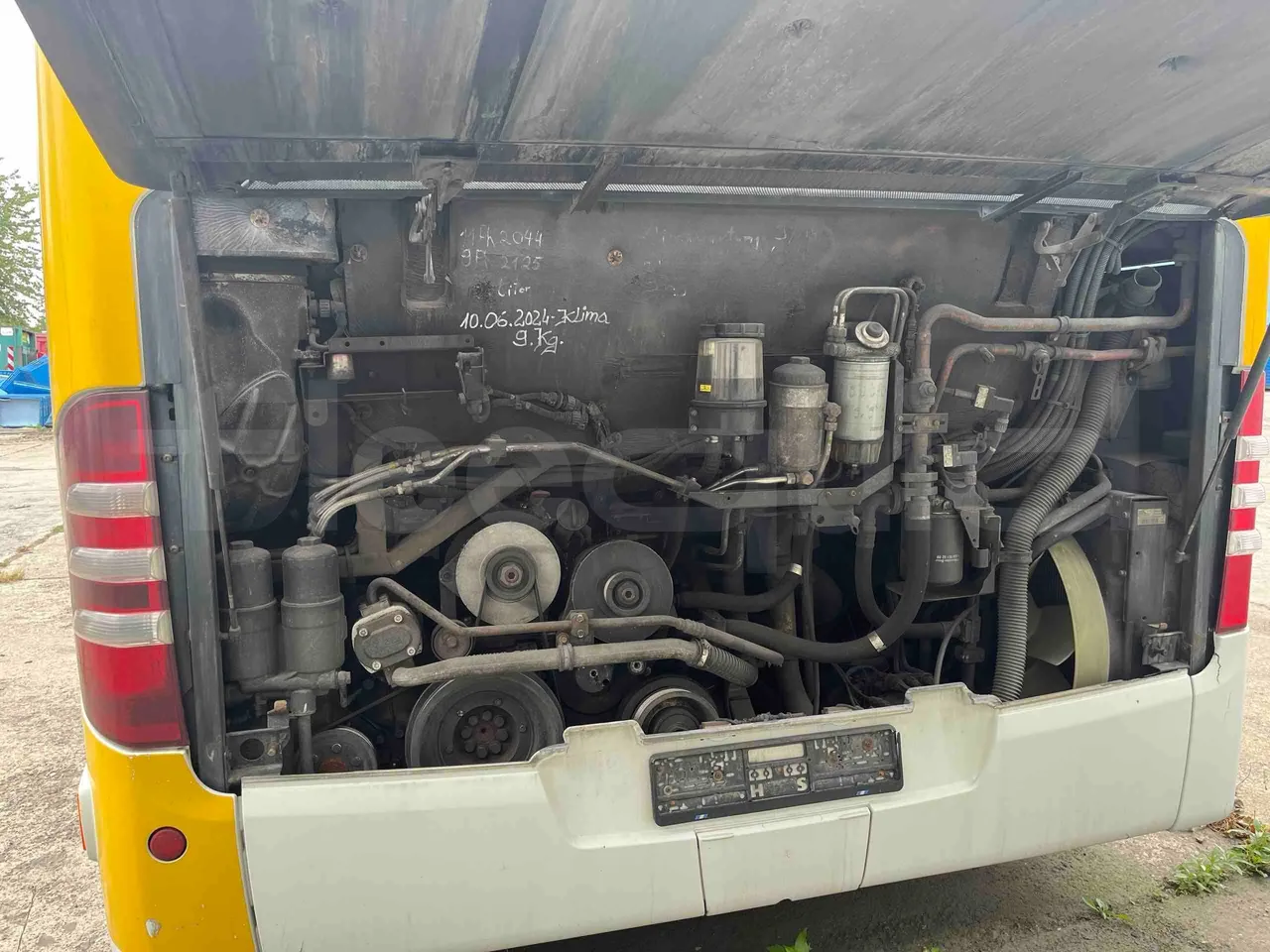Mercedes-Benz Citaro - fire extinguishing system