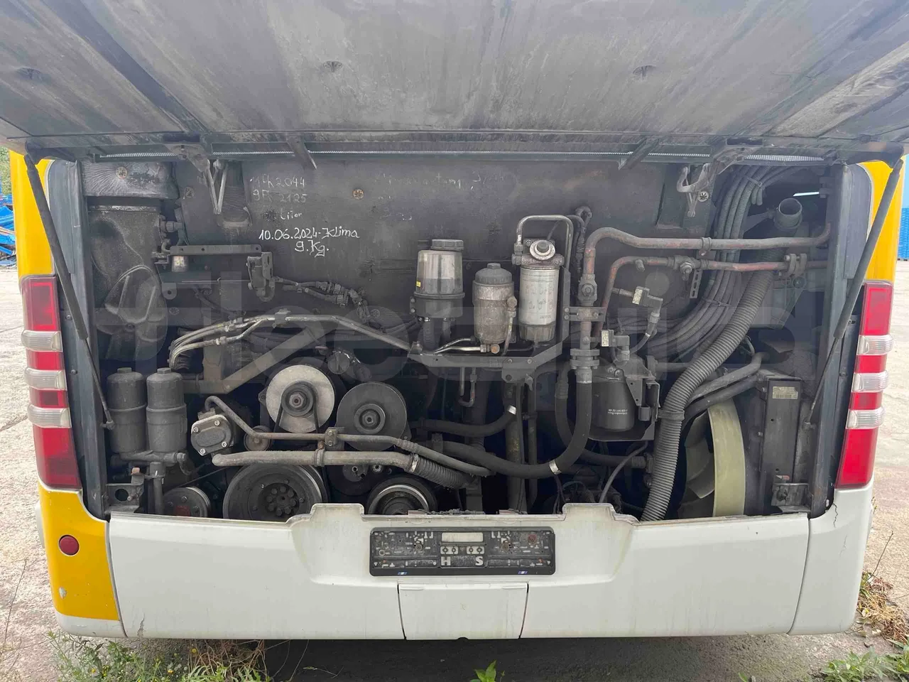 Mercedes-Benz Citaro - rear hatch open