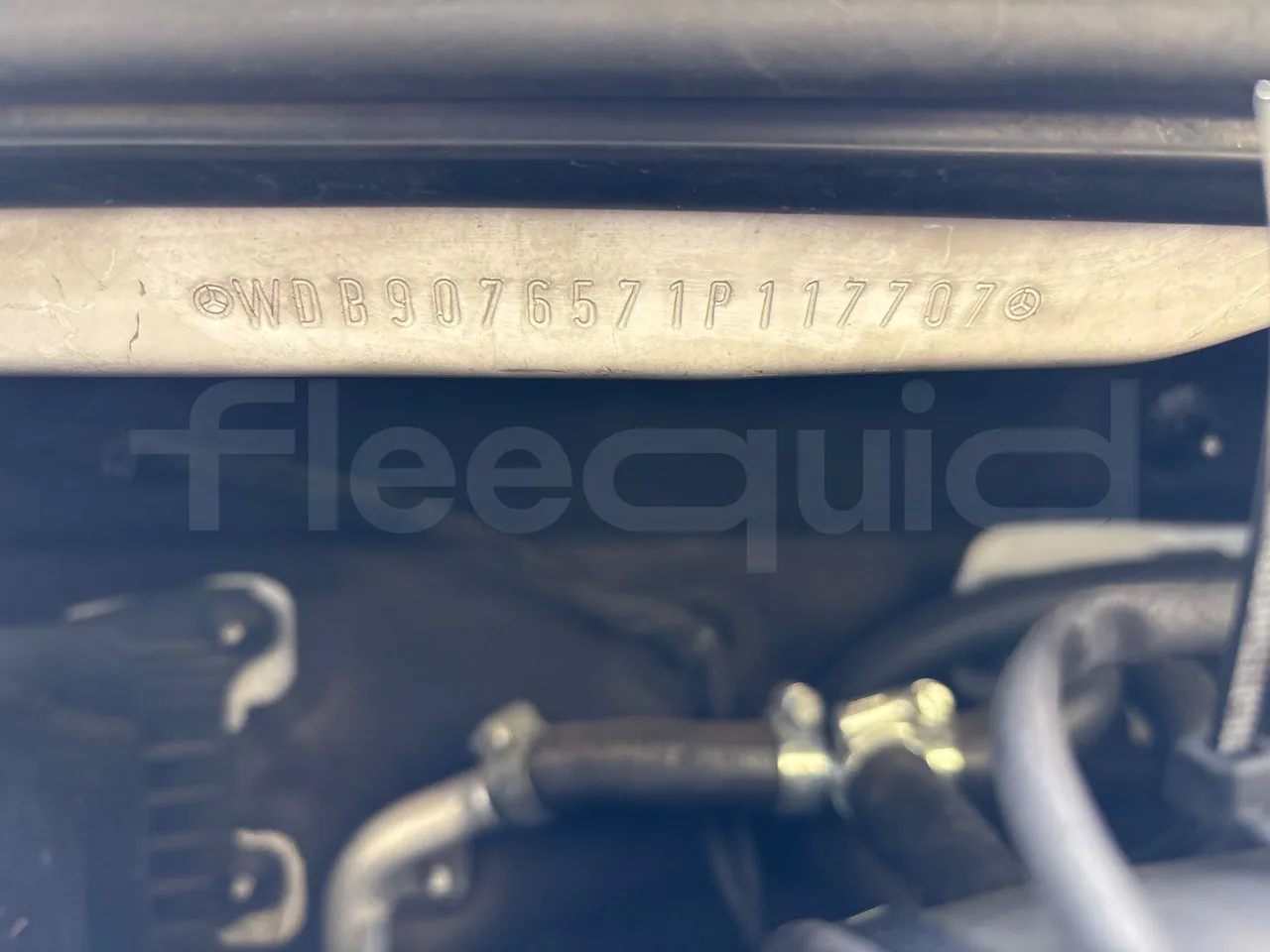 Mercedes-Benz Sprinter Mercus - Euro6 - 120kW -  6.961mt - chassis VIN photo