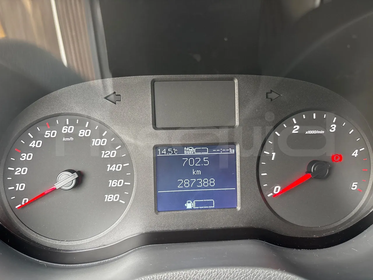 Mercedes-Benz Sprinter Mercus - Euro6 - 120kW -  6.961mt - dashboard lights on