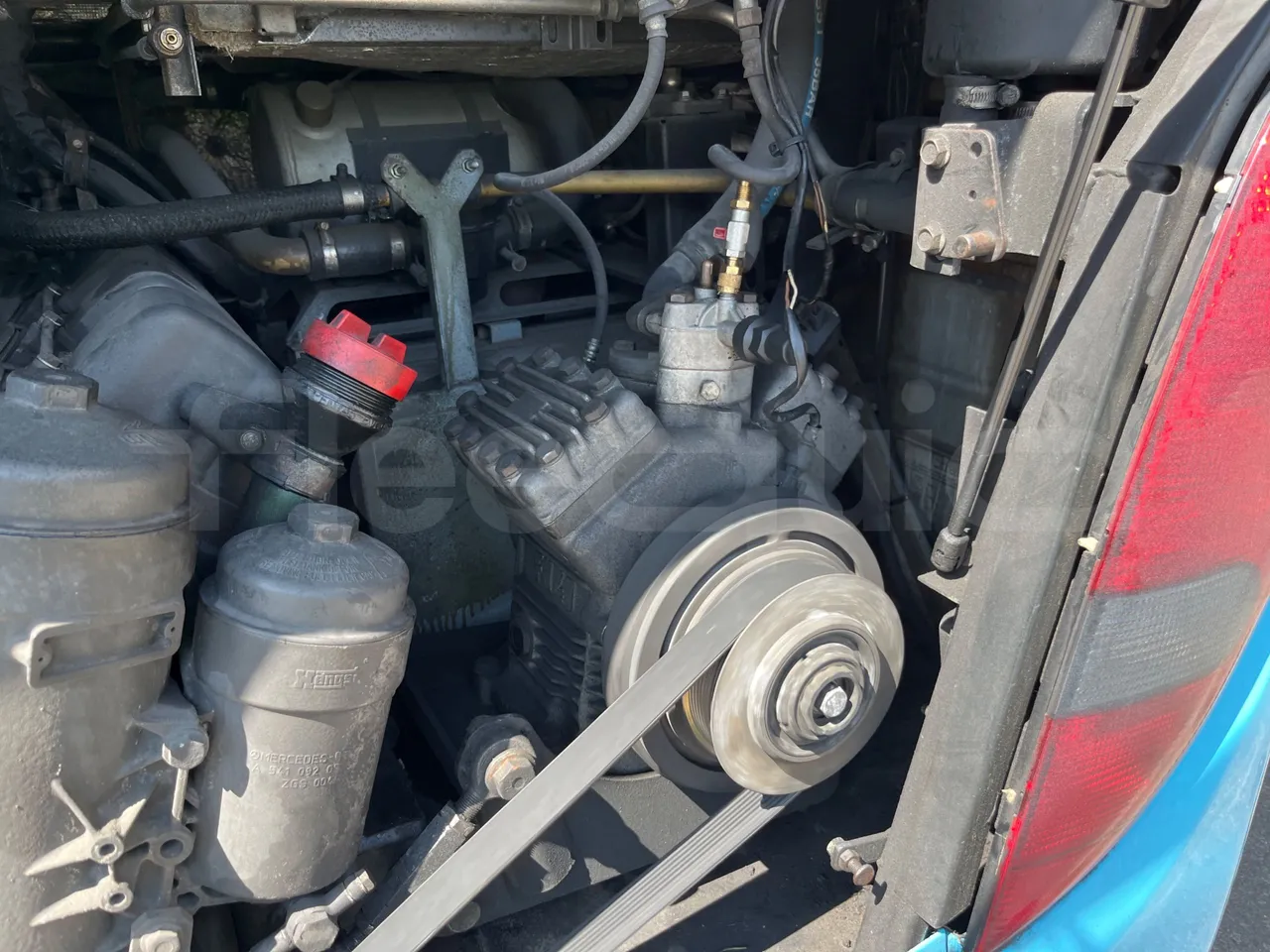Setra S 417 S417 HDH/ Euro 4 - 350 Kw - 13,85 Mt - air conditioning compressor (mandatory for bus to scrap)