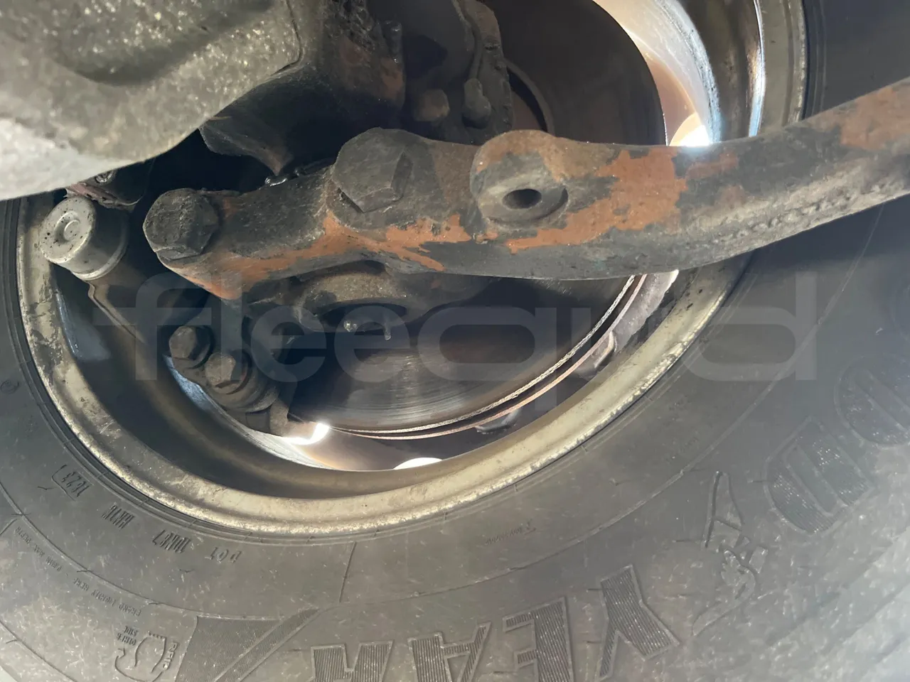 Setra S 417 S417 HDH/ Euro 4 - 350 Kw - 13,85 Mt - axel 3 discs left