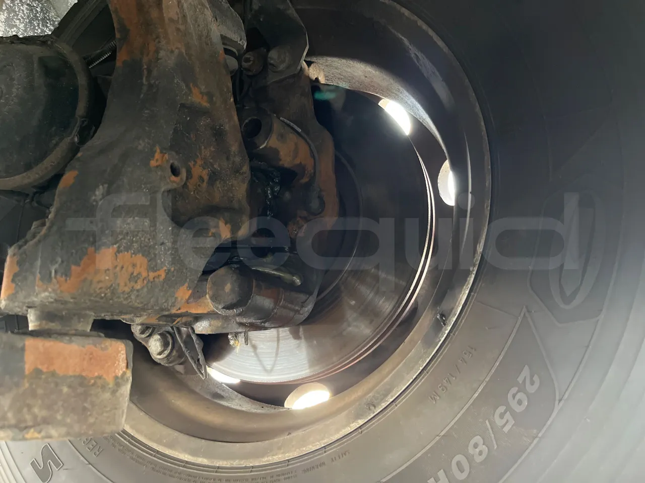 Setra S 417 S417 HDH/ Euro 4 - 350 Kw - 13,85 Mt - front discs right
