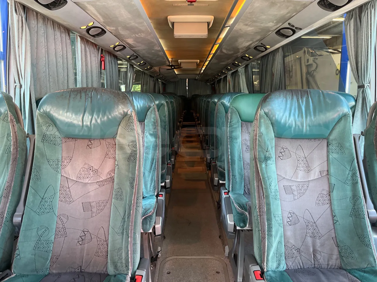 Setra S 417 S417 HDH/ Euro 4 - 350 Kw - 13,85 Mt - interior reverse seats driver height (mandatory for bus to scrap)
