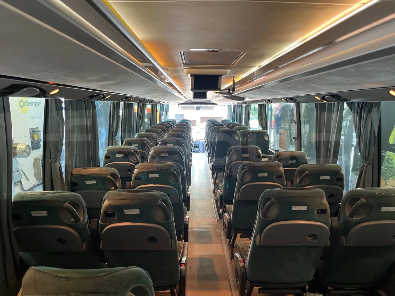 Setra S 417 S417 HDH/ Euro 4 - 350 Kw - 13,85 Mt - forward view all seats last row height
