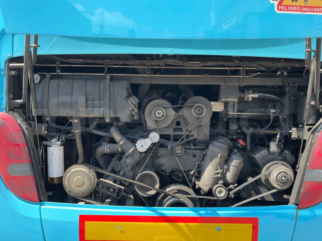 Setra S 417 S417 HDH/ Euro 4 - 350 Kw - 13,85 Mt - rear hatch open (mandatory for bus to scrap)