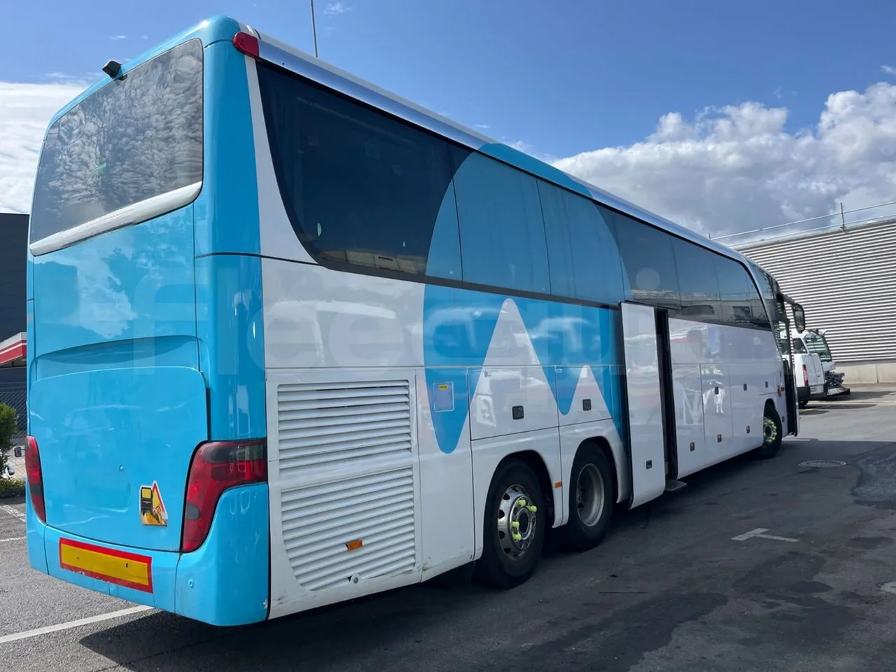 Setra S 417 S417 HDH/ Euro 4 - 350 Kw - 13,85 Mt - right side doors open