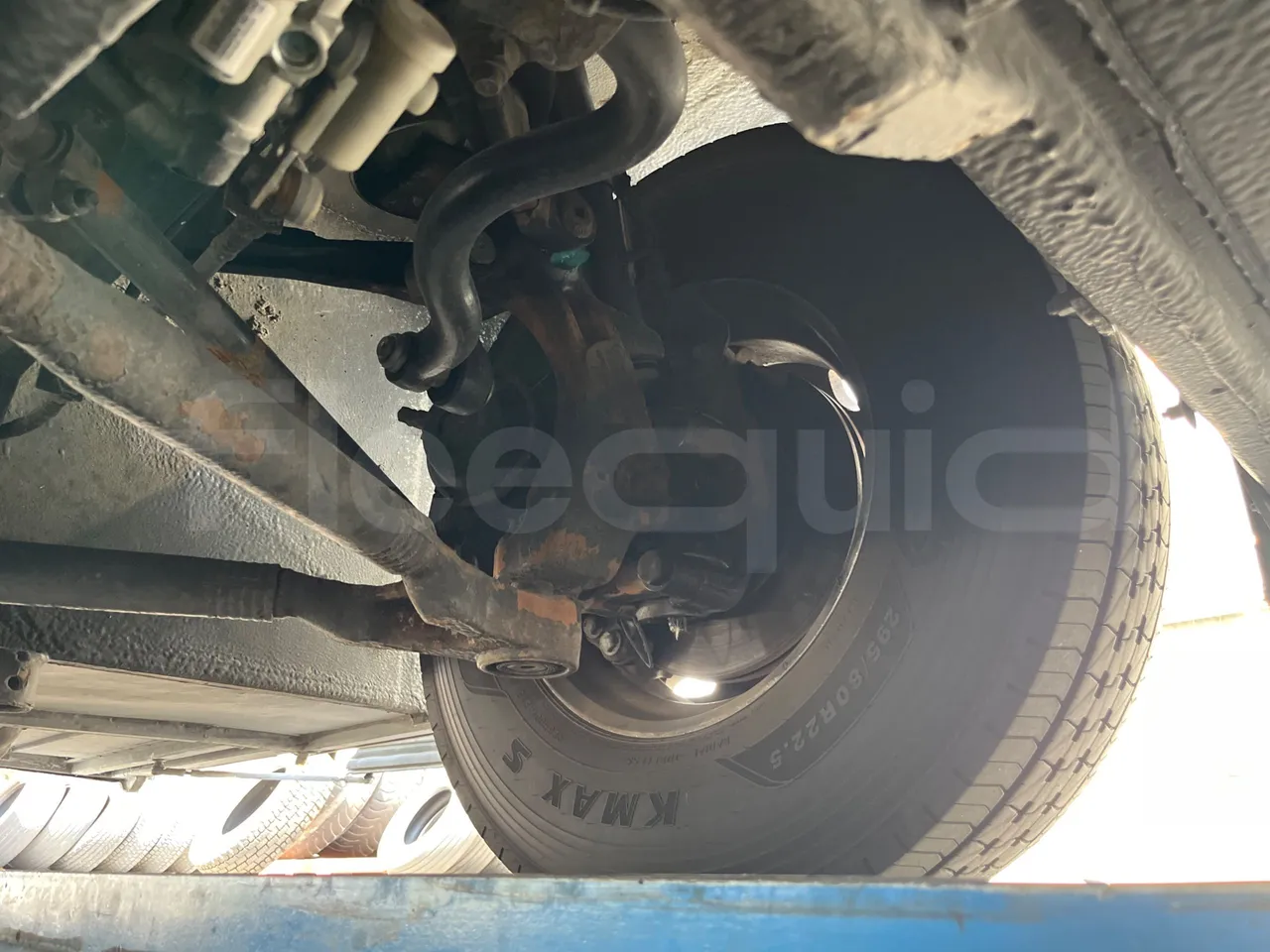 Setra S 417 S417 HDH/ Euro 4 - 350 Kw - 13,85 Mt - front axle right side