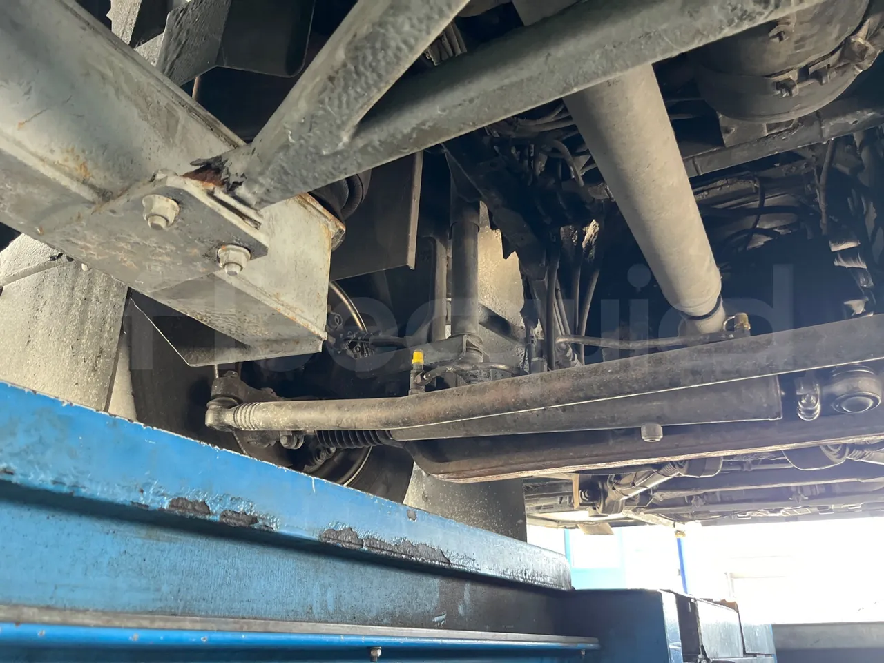 Setra S 417 S417 HDH/ Euro 4 - 350 Kw - 13,85 Mt - axle 3 right side