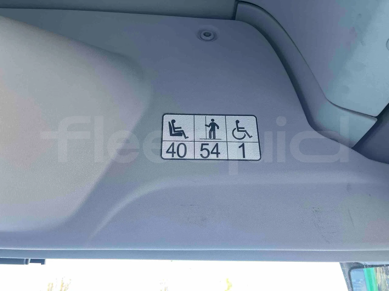 Mercedes-Benz Citaro O 530 LE - Euro 6 - 220 kW - 12.170 mt - seat plate photo