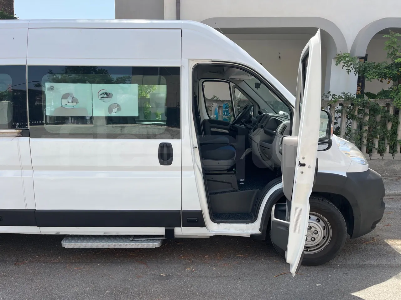 Fiat Ducato - front door 1 open