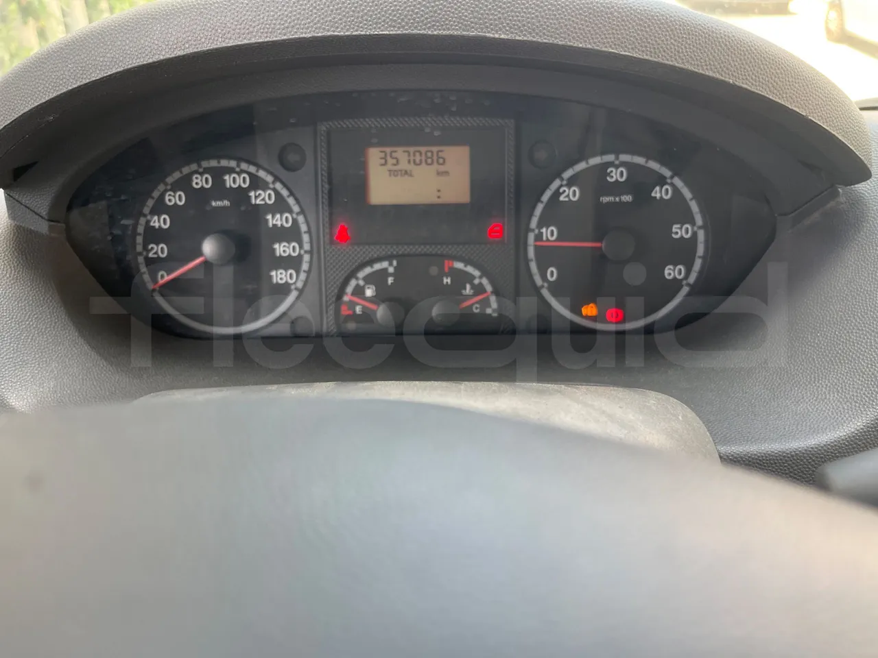 Fiat Ducato - dashboard lights on