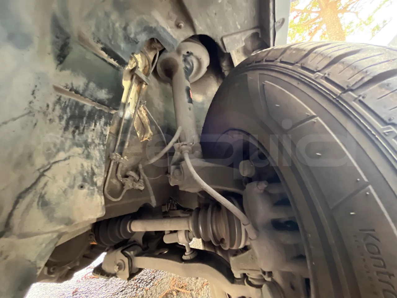 Fiat Ducato - front shock absorbers left
