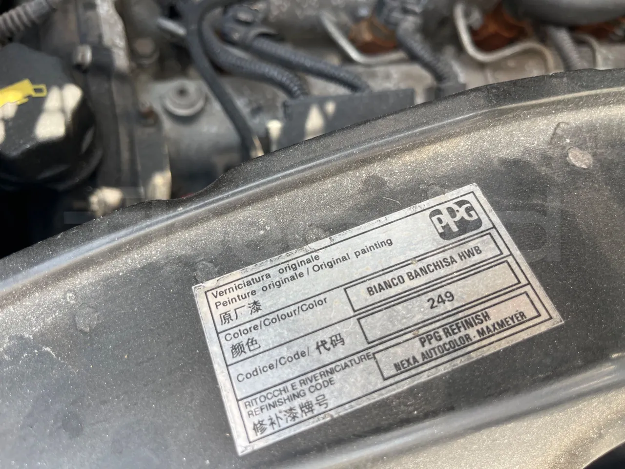 Fiat Ducato - platform code photo