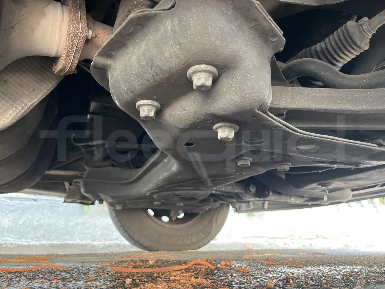 Fiat Ducato - front axle left side