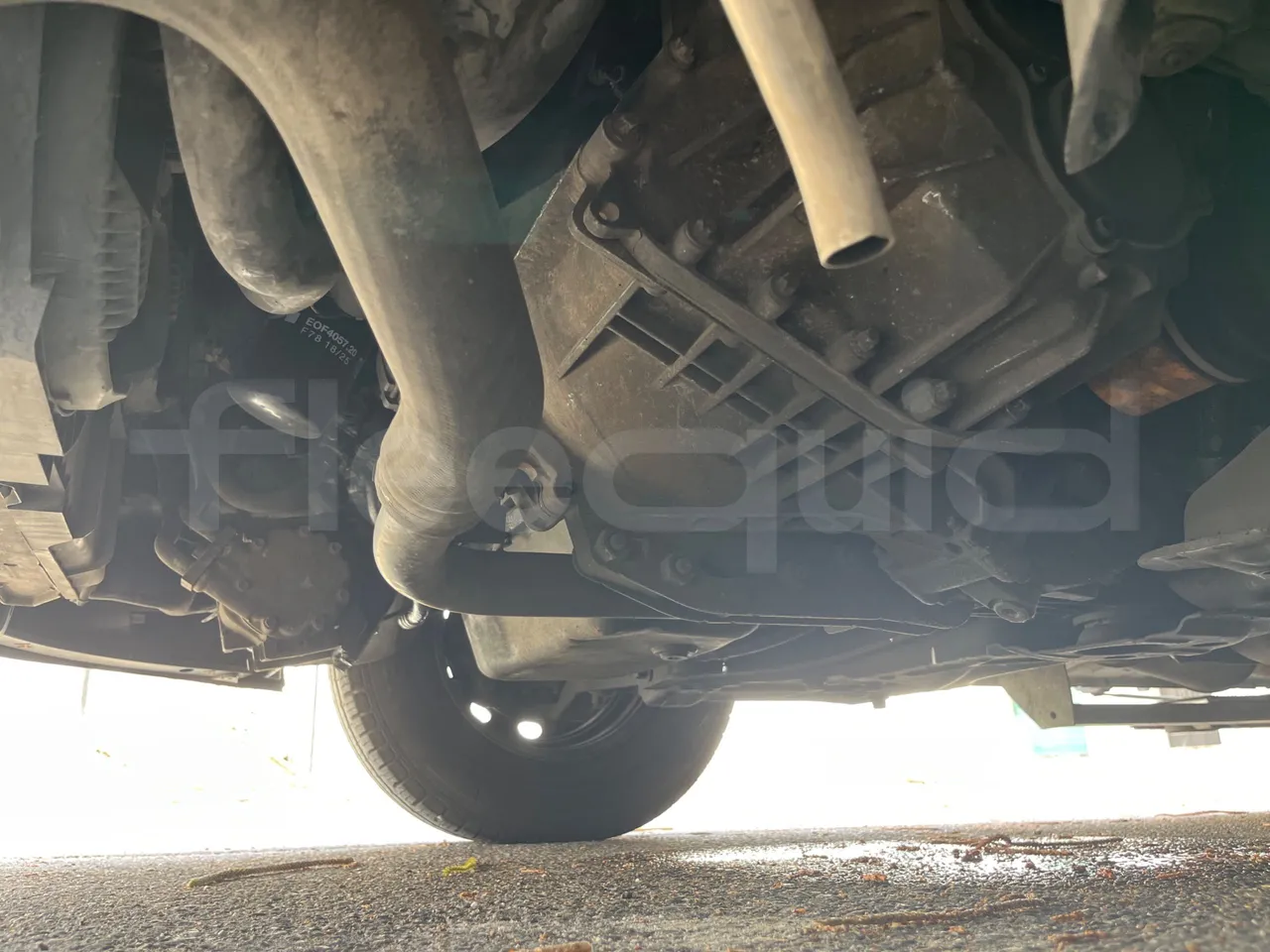 Fiat Ducato - front axle right side