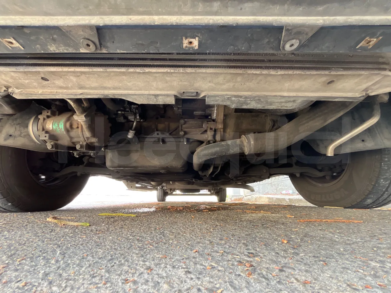 Fiat Ducato - front undercarriage from front