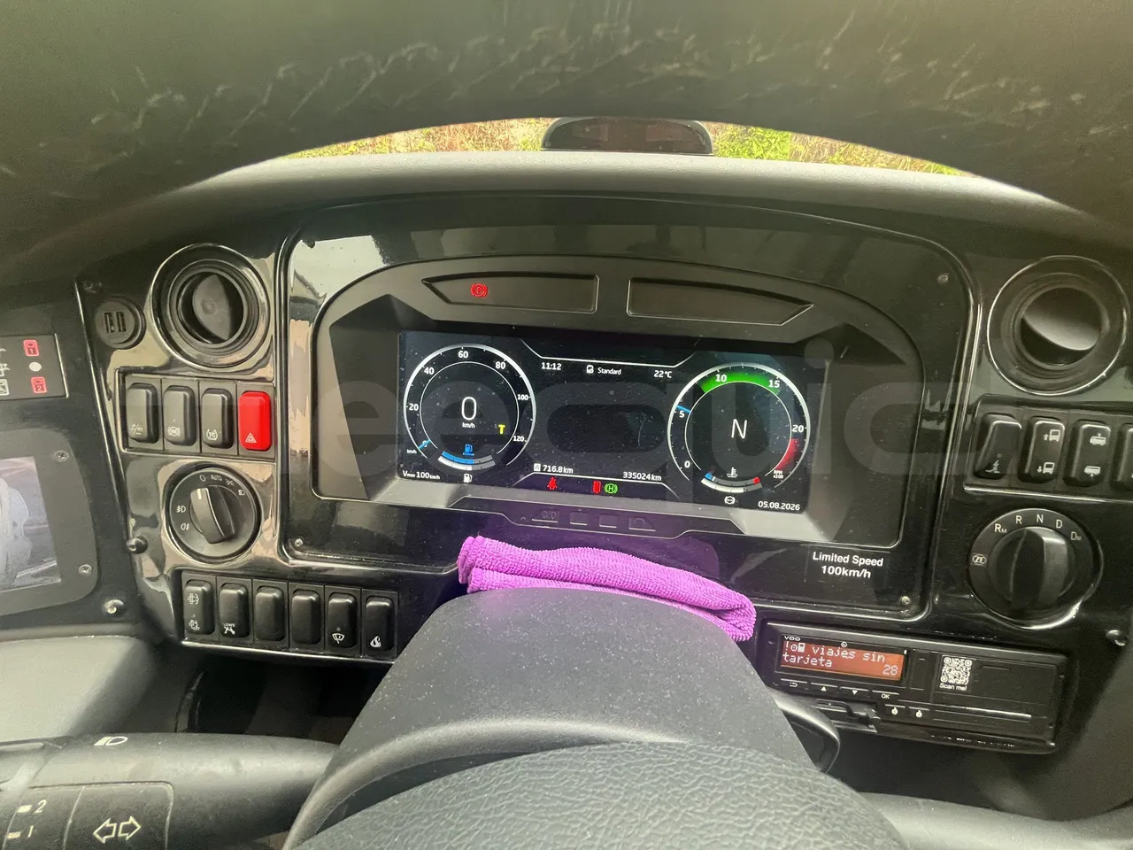 Irizar i6s - Dashboard Engine On