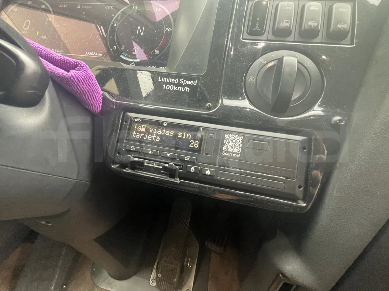 Irizar i6s - Tachograph