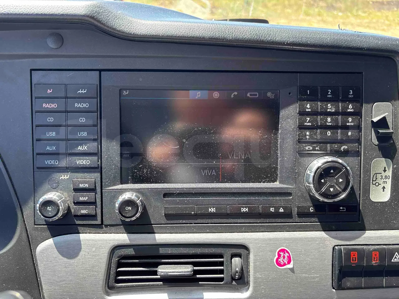 Setra S516 - Radio
