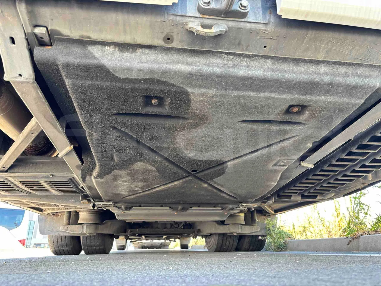 Setra S516 - Engine Without Protection
